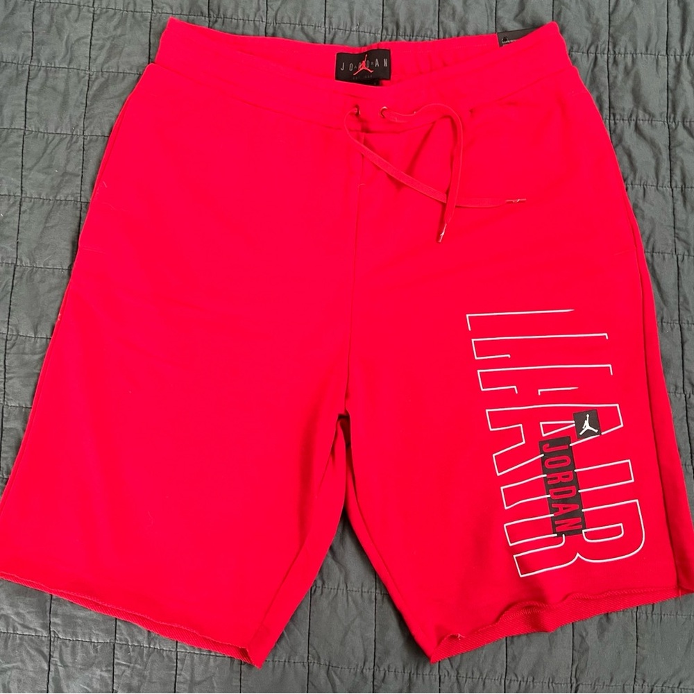 Red Air Jordan Shorts
